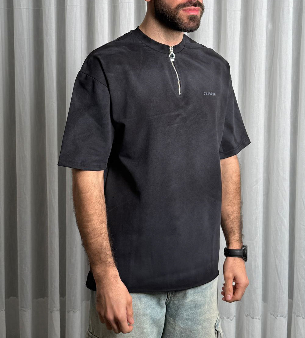 Half Zip- Shirt