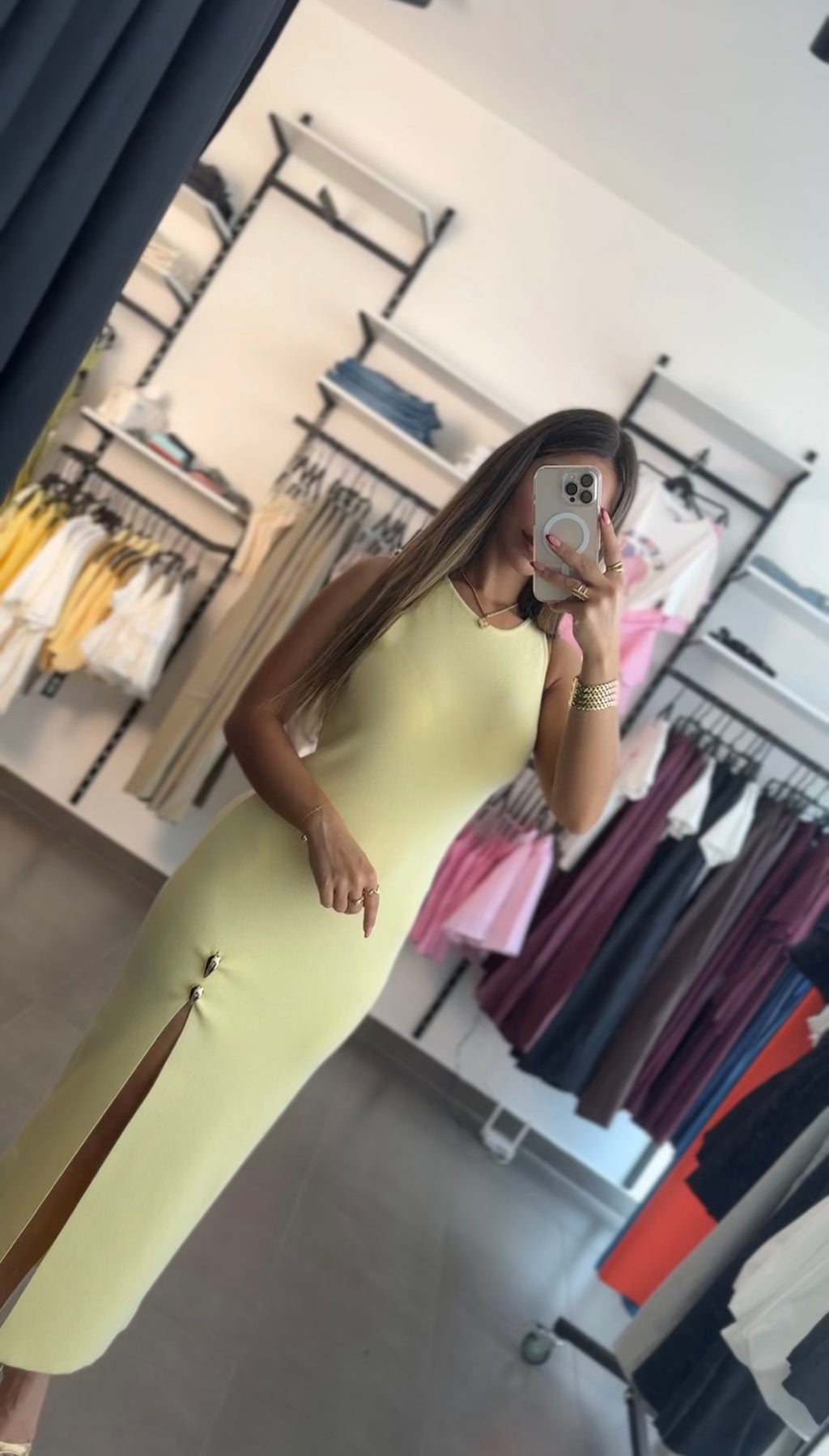 Caline long dress
