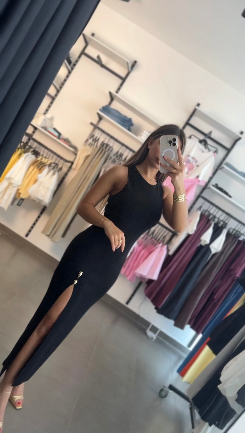 Caline long dress
