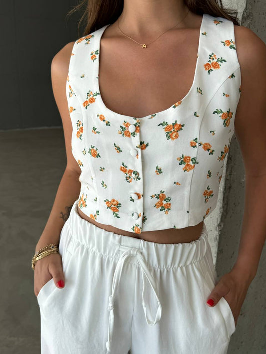 Rosa vest