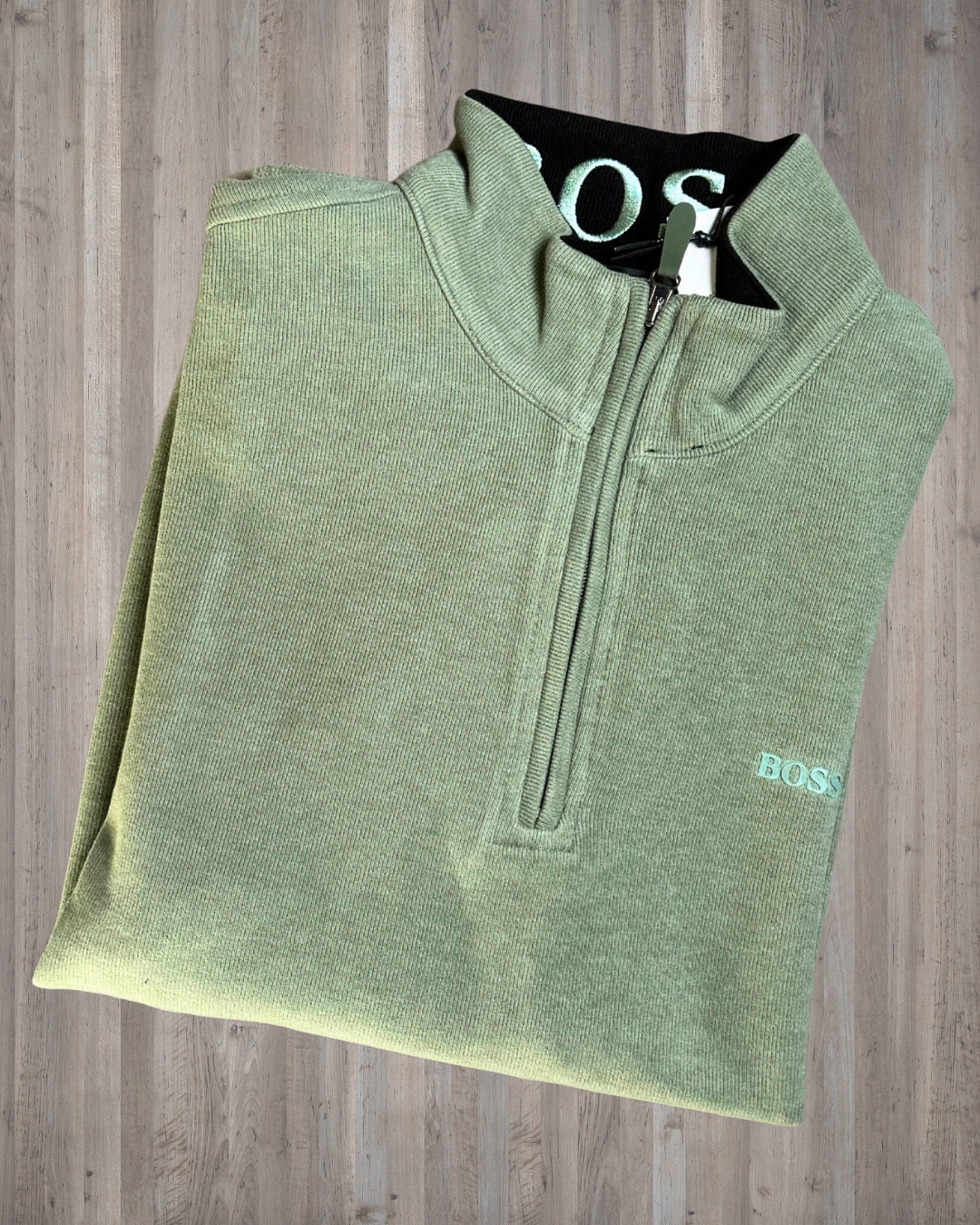 Boss sweatshirt half zipper