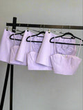 Flora Crop and Skirt Set